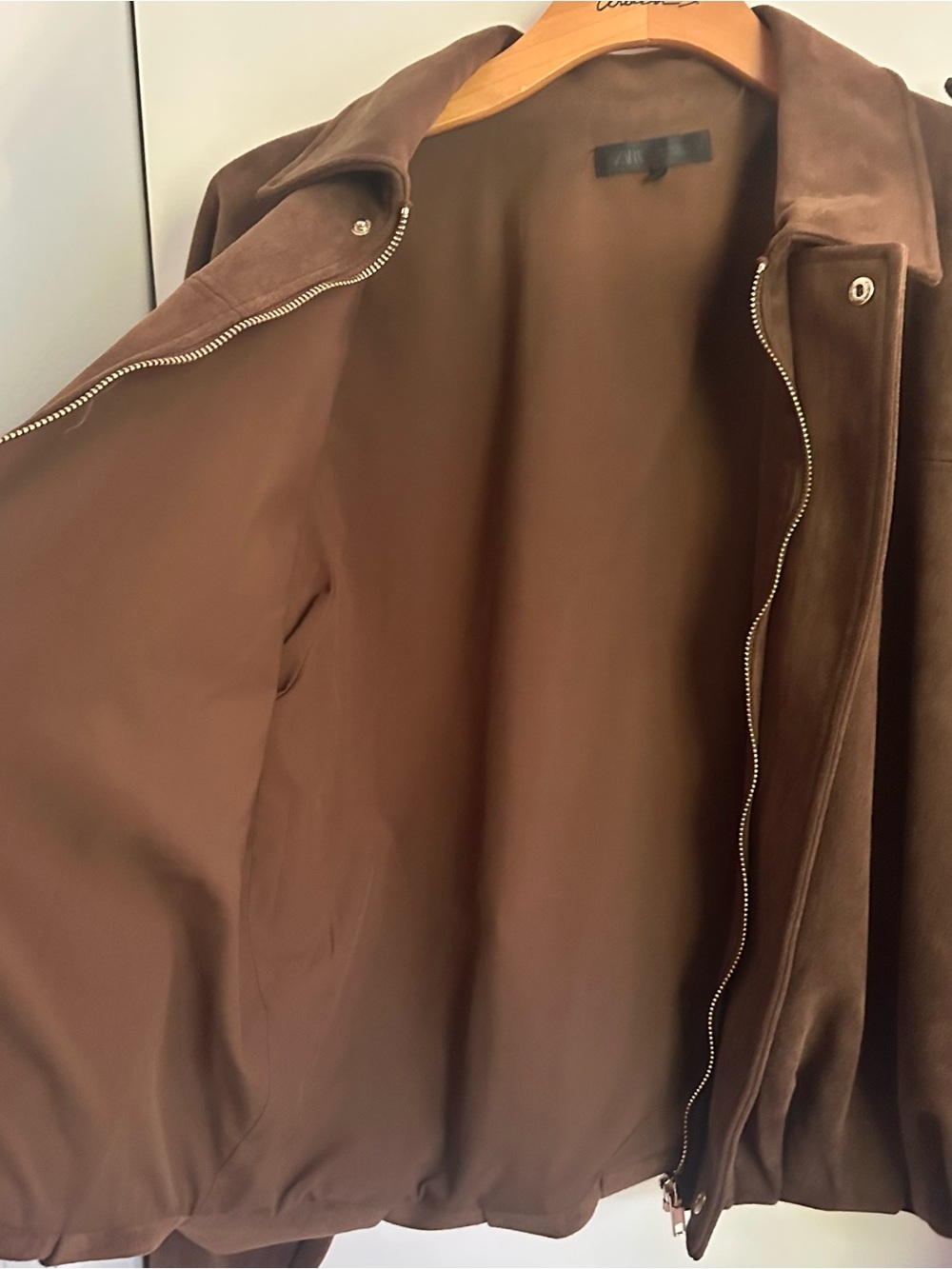Zara Faux Suede jacket - Picture 5 of 5